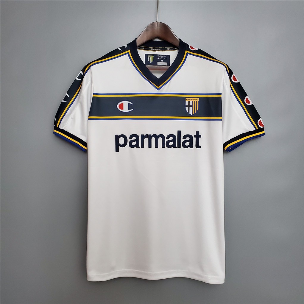 02-03 Parma Away เสื้อฟุตบอลย้อนยุคฟุตบอล