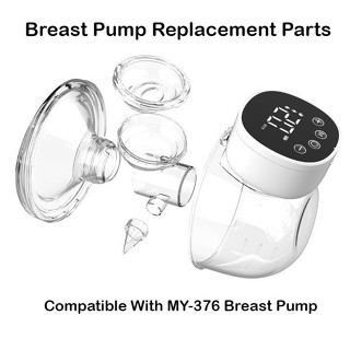 ปั๊มเต้านมอุปกรณ์ทดแทนปากเป็ดวาล์วไดอะแฟรมถ้วยหน้าแปลนใส่เหม…