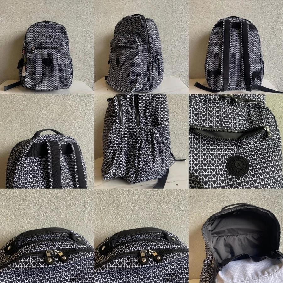 Black White Printing Series Female Bag Messenger Bag กระเป๋าสะพายแฟชั่น 222 - รูปที่ 7