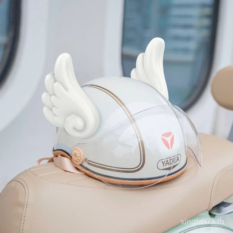 รถยนต์ไฟฟ้าลูน่าหยวนจักรวาลตกแต่งปีกการ์ตูนน่ารักสติกเกอร์รถนางฟ้าปีกขนาดเล็กกันน้ํา GZYV - รูปที่ 4