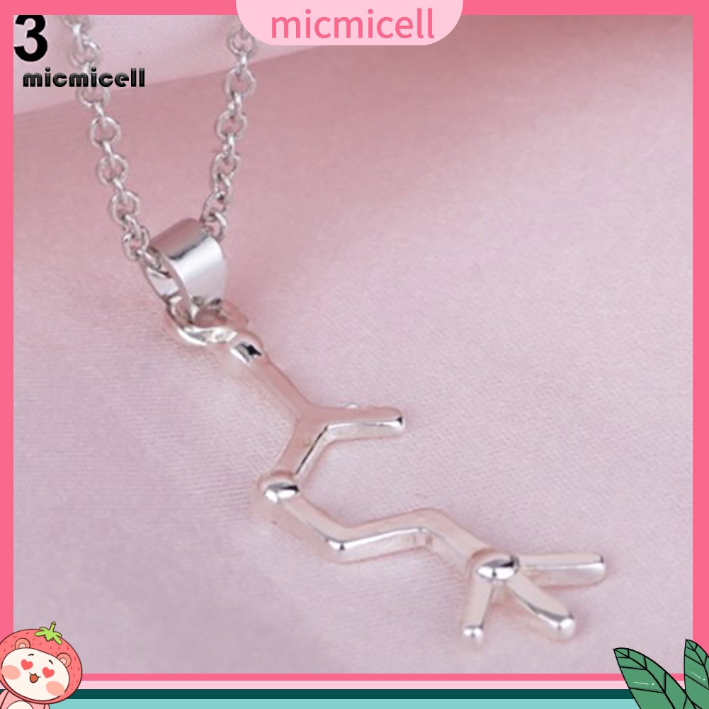 MIC DNA Serotonin Dopamine Acetylcholine Biochemistry สร้อยคอจี้โมเลกุล