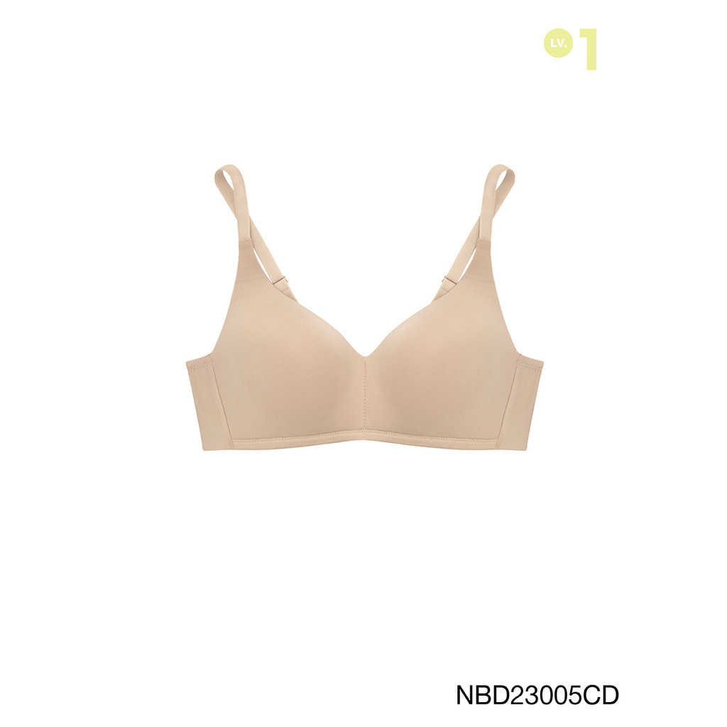 [Online Exclusive]  Sabina Perfect Bra Level 1 เสื้อชั้นใน  ไร้โครง รหัส NBD23005CD - สีเนื้อเข้ม