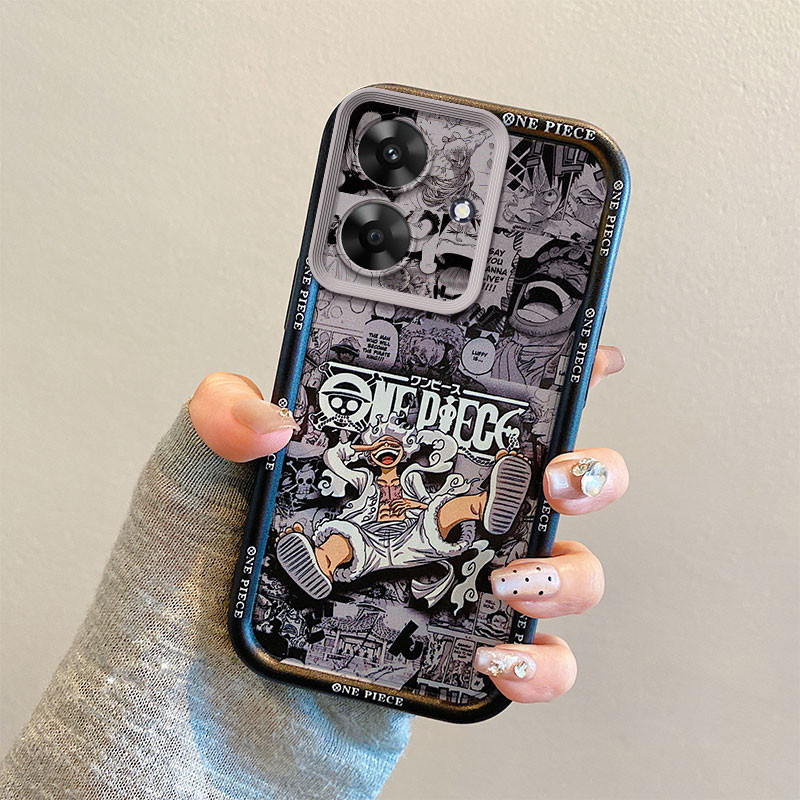 สําหรับRealmeหมายเหตุ60X RMX3938กรณีซิลิโคนนุ่มTPU 3Dการ์ตูนรูปแบบFull ProtcetionกันกระแทกสําหรับRea