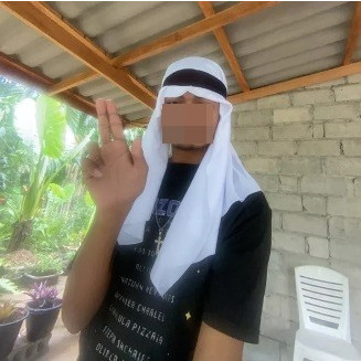 🇹🇭สินค้าอยู่ไทย🇹🇭 🔥ผ้าบางไม่หนา ราคาประหยัด โพกหัวซาอุ ผ้าโพกหัวอาหรับ  แฟนซีนานาชาติ สุลต่าน ชีค หมวกชีค ac20.4 ac20 - รูปที่ 5