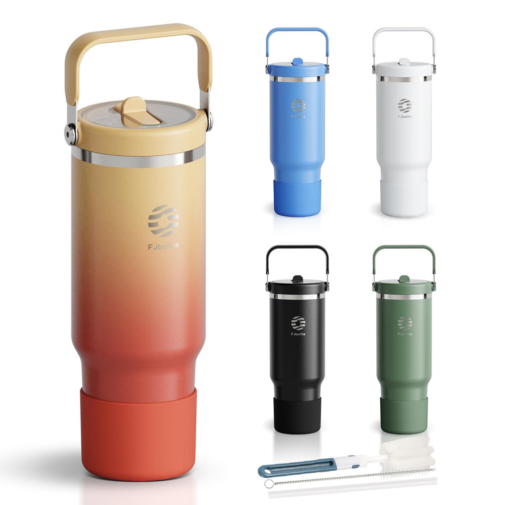 [ส่งตรงจากประเทศญี่ปุ่น]FJbottle ขวดน้ำ 1.2 ลิตร แบบดูดความร้อน ทนความเย็น ทัมเบลอร์ 1.2L สแตนเลสมีห