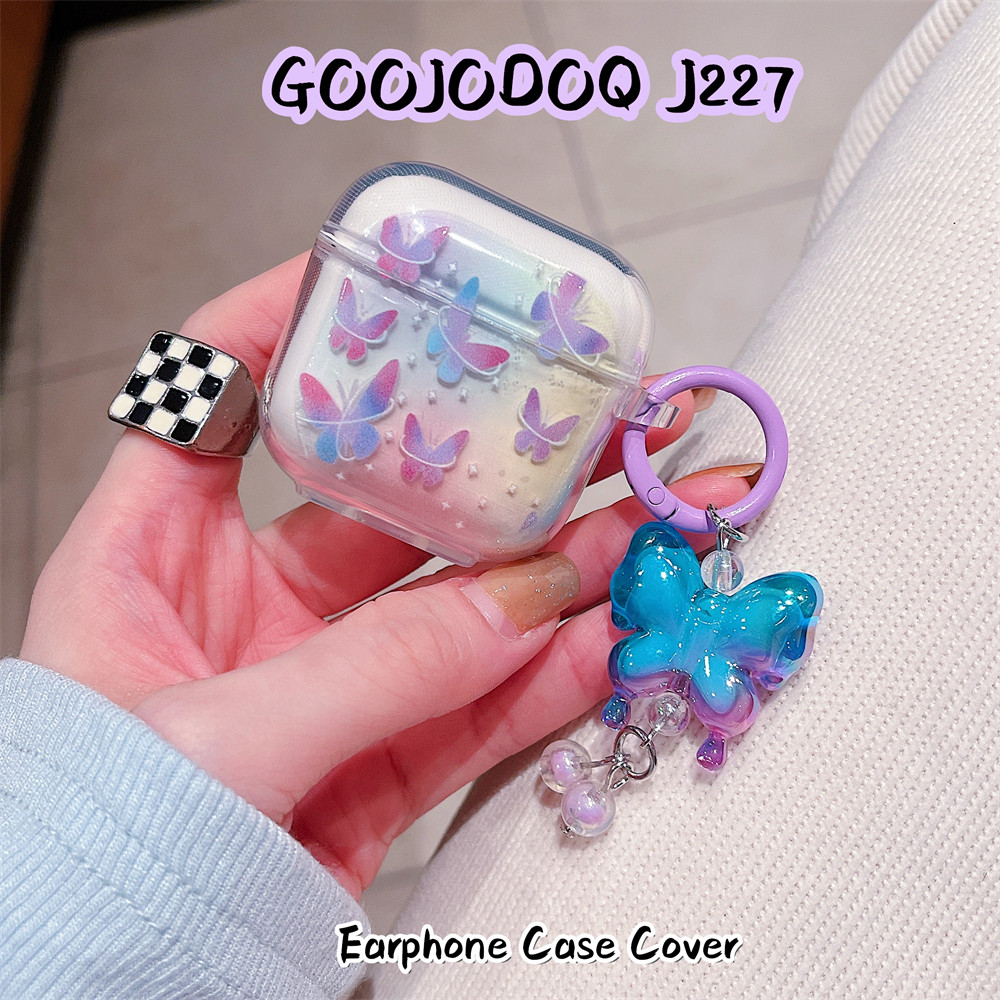 【Case Home】นําไปใช้กับ GOOJODOQ J227 เคส Case เคสหูฟัง การ์ตูนน่ารักคู่ ซิลิโคนนุ่ม เคส เคสหูฟัง