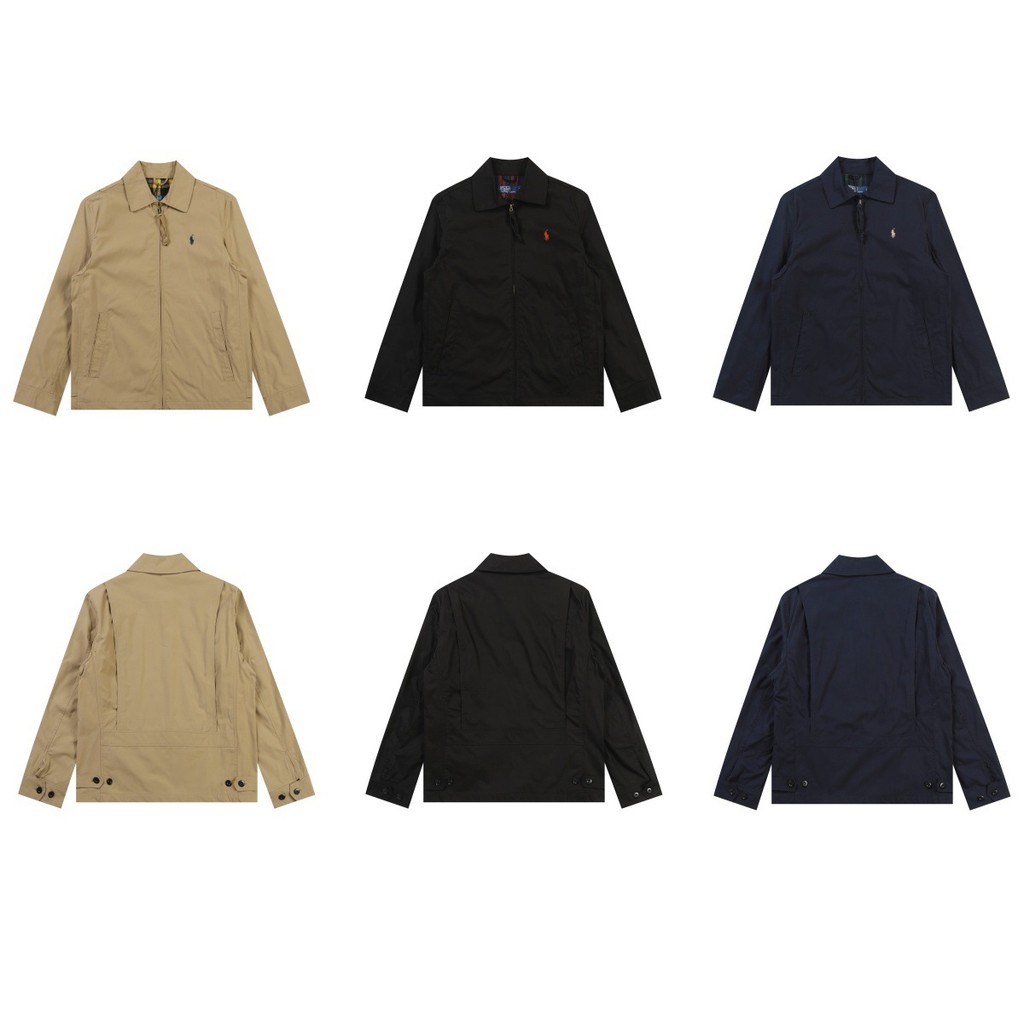 Ralph Lauren1980 Navy Field Ralph Lauren Pony Field Jacket ผู้ชายผู้หญิง