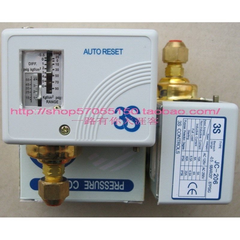 สวิตช์ JC-206210215ความดัน220แรงดันไฟฟ้า203รีเลย์230เดี่ยว3SJACOความสูงController BOMJ