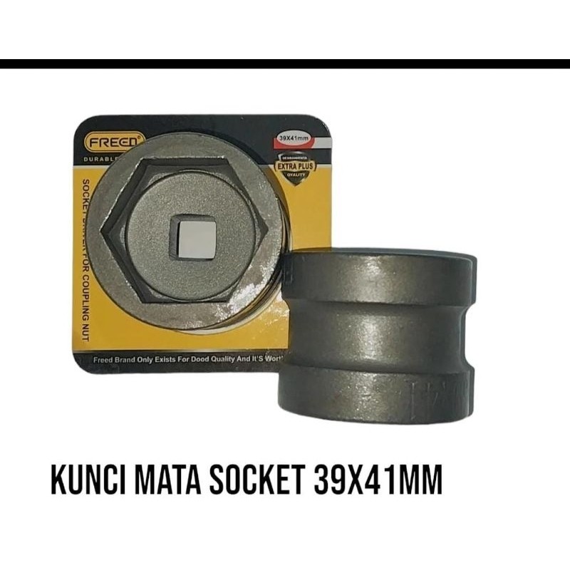 MATA FREED Socket Bit 39x41 / FREED Socket Driver for Coupling Nut 39x41 / Socket Bit Coupling Nut 3