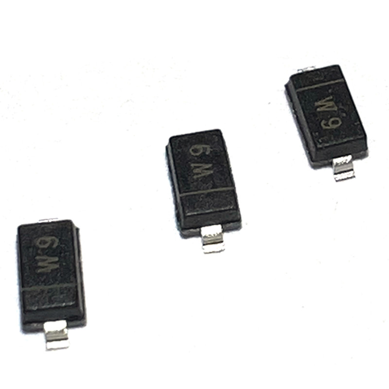 50pcs SOD-123 Zener Diode 1206 0.5W BZT52C5v6 W9 BZT52C6v2 WA 5.6v 6.2v 2.4v--24v