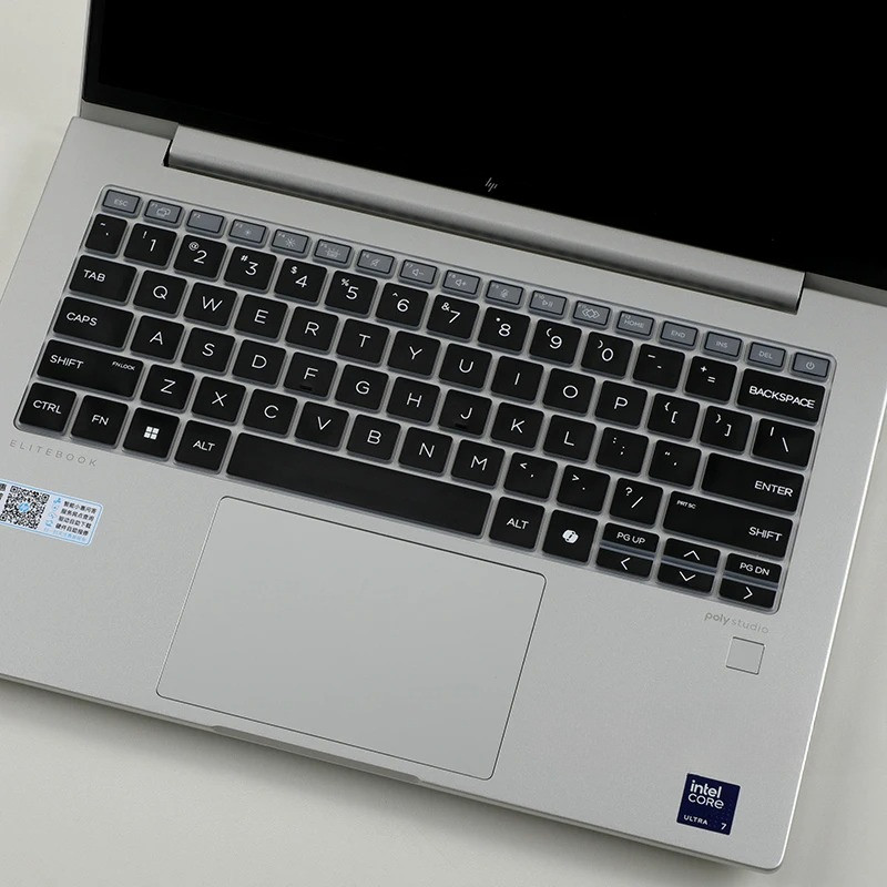 ซิลิโคนแล็ปท็อปแป้นพิมพ์ผิวสําหรับ HP EliteBook 8 G1i 14 2025 / HP EliteBook 8 Flip G1i 13 / HP ZBoo