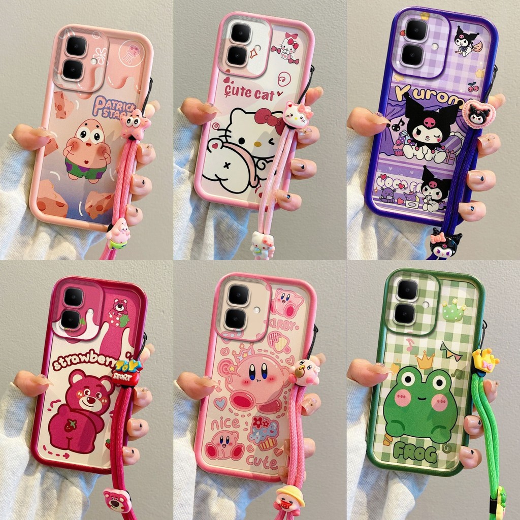 เคส INFINIX SMART 10 เคสโทรศัพท์ซิลิโคนอ่อนนุ่มลายการ์ตูนที่เรียบง่ายและน่ารัก YX