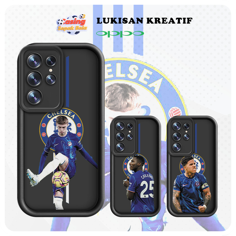 OPPO Chelsea Palmer Caicedo Fernández ฟุตบอล Drop-resistant made สําหรับ OPPO A92 9 2020 78 5G 78 4G