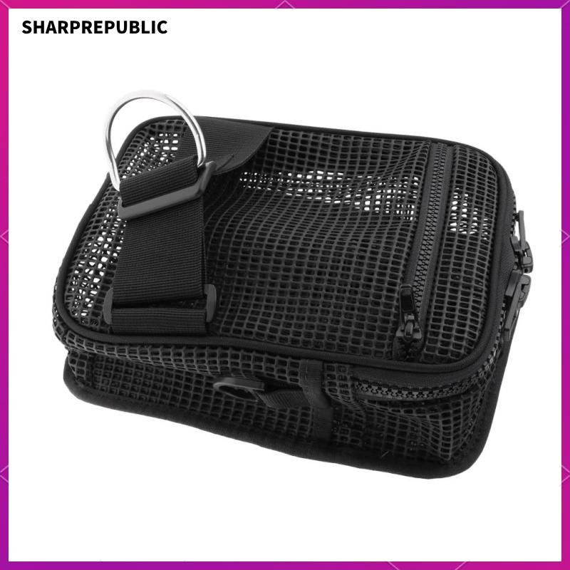 กระเป๋าเกียร์ตาข่ายความจุใหญ่สำหรับการดำน้ำ กับ SMB Reel