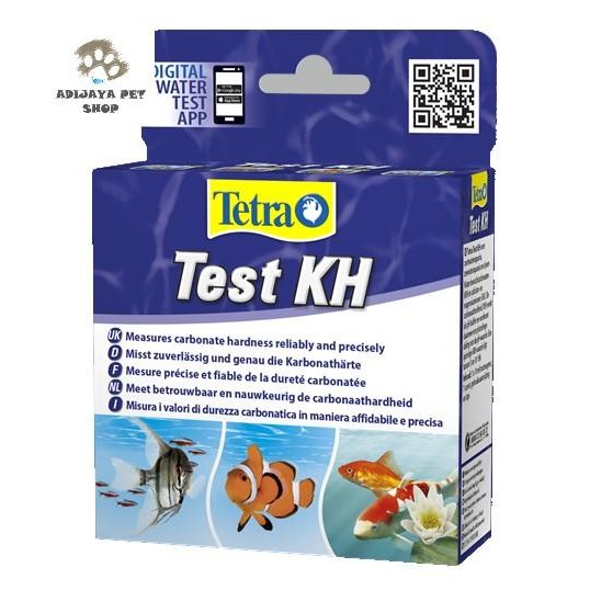 Tetra KH Test (เครื่องมือวัดคาร์บอนความแข็ง/KH สําหรับพิพิธภัณฑ์สัตว์น้ํา/น้ําบ่อ)