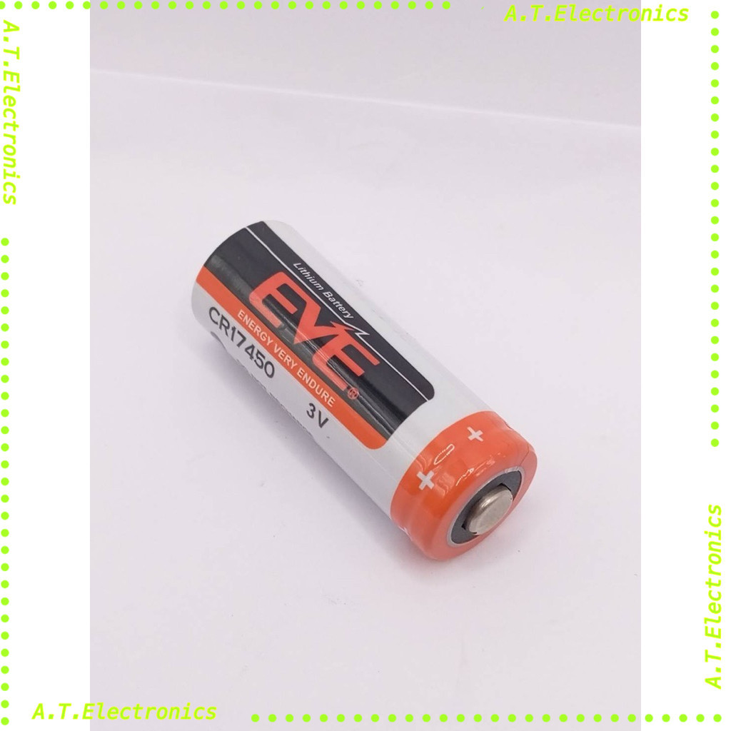 พร้อมส่ง! CR17450 ER17450 EVE มีขา แบตเตอรี่ CR17450 ER17450 ขาลงปริ้น  EVE มีขา