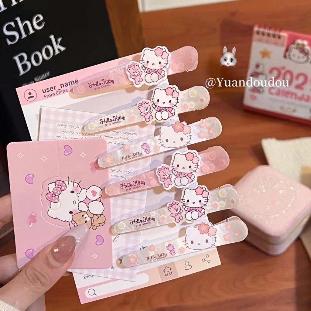 กิ๊บผมแมวนานาคัลแบบเกาหลี สไตล์นักเรียน เป็นของขวัญสำหรับผู้หญิง