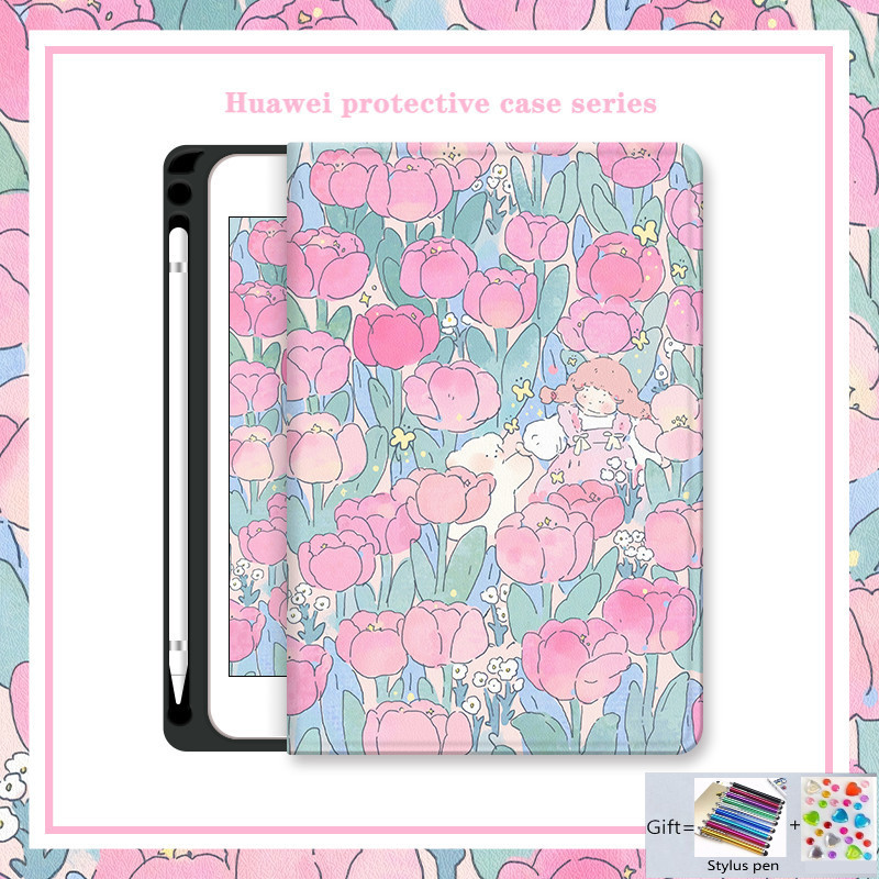 สําหรับ Huawei Matepad SE 11 11.5S 2024 Air11.5 2023 กรณีช่องเสียบปากกา T5 M5 Lite 10.1 M6 Pro 10.8 