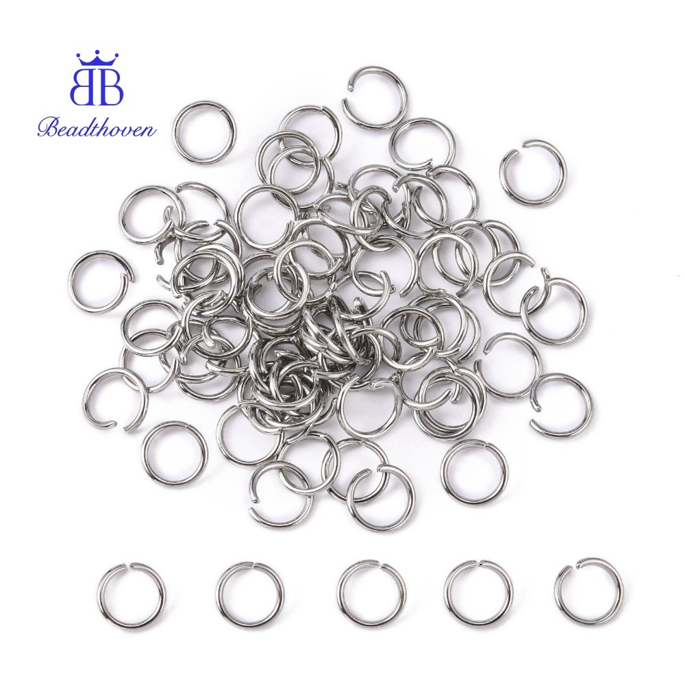 แหวนกระโดดสแตนเลส304 ขนาด18w x 8x1mm เส้นผ่าศูนย์กลาง6มม.