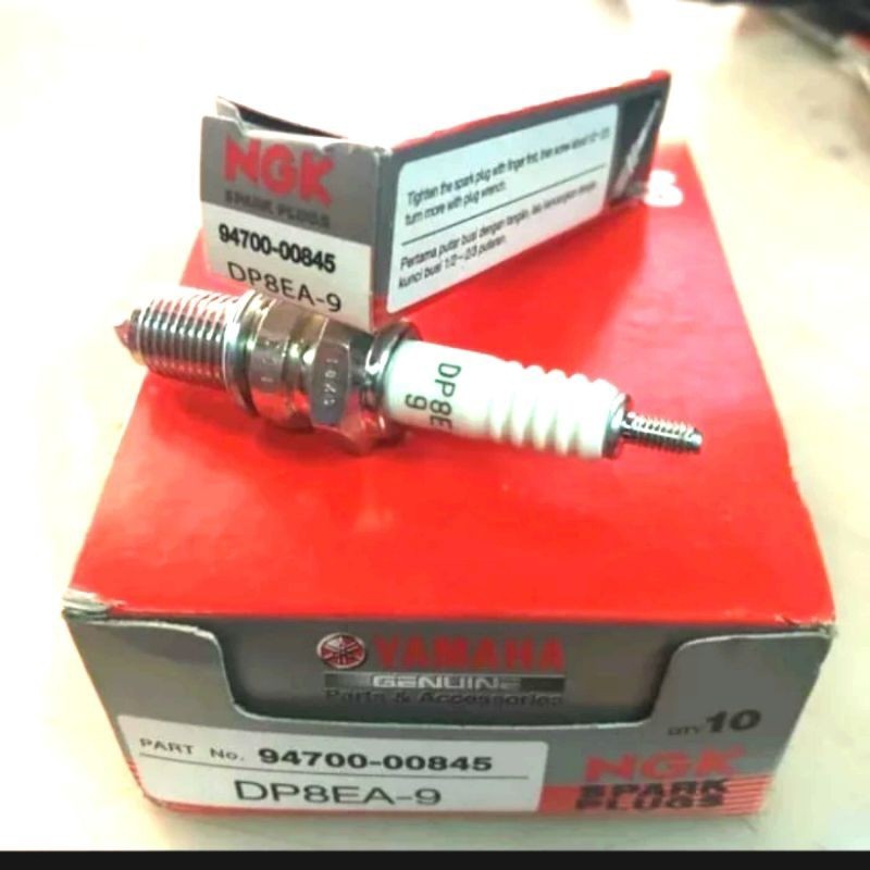 หัวเทียนยามาฮ่าแท้ หัวเทียน NGK scorpio gl tiger mega pro cb thunder 250 DP8EA9 94700-00845 FAST