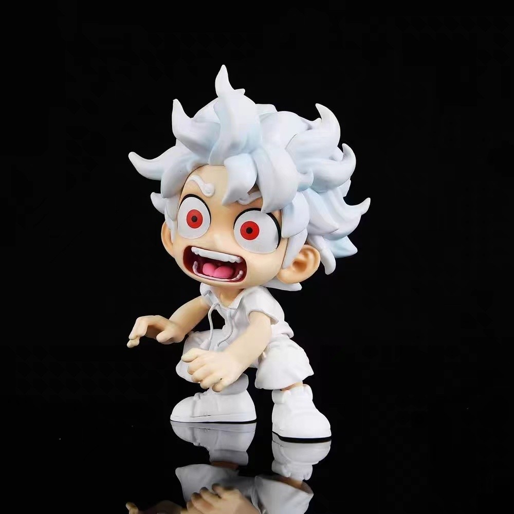 One Piece SD Nika Luffy Hand-Made Sun God Fifth Gear Nika Luffy ผลไม้ Awakening อะนิเมะรุ่นตกแต่ง