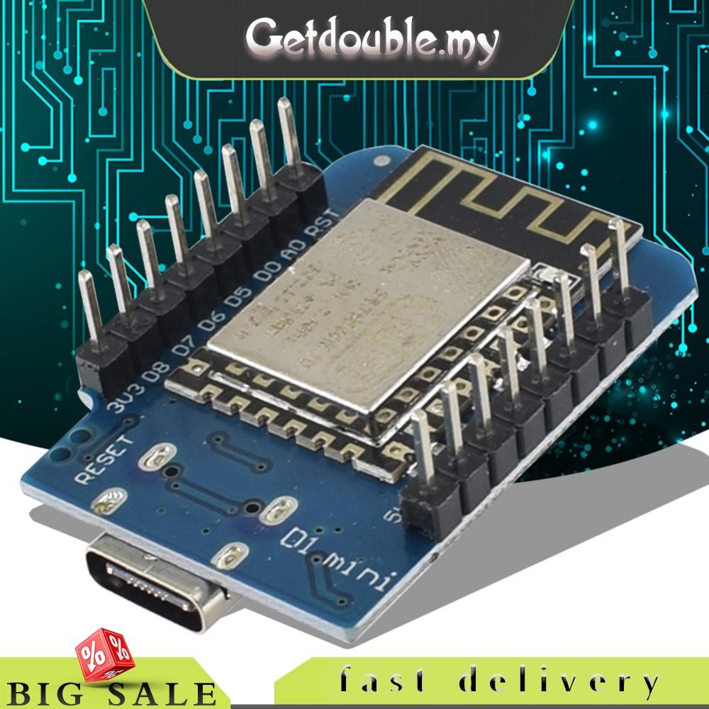 ESP8266 ESP-12F D1 Mini WIFI บอร์ดพัฒนา NodeMCU Lua Type-C D1 Mini NodeMcu ESP8266 WiFi IOT Board สํ