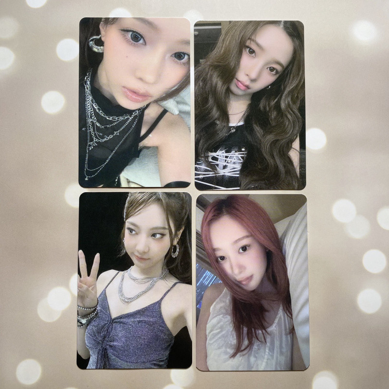 ของแท้อย่างเป็นทางการ aespa Photocard dmm Lucky Card การ์ดอัลบั้มทํางานสกปรก