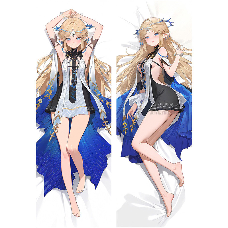 Wuthering Waves อะนิเมะ Cartthyia Dakimakura หมอนกอดปลอกหมอนเครื่องแต่งกาย Otaku โยนหมอน