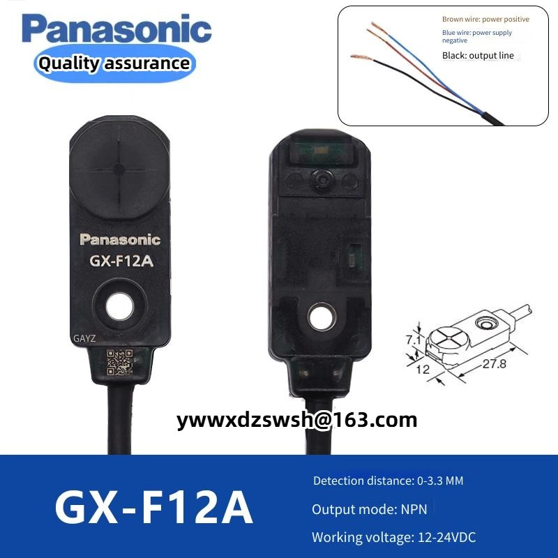 Panasonic Proximity Switch Sensor GX-F12A F12B H12A เซ็นเซอร์ด้านหน้า NPN