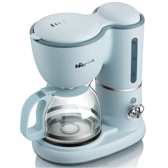 Bear Coffee Machine American Drip Coffee Machine 0.6L สามารถอุ่นและปรับได้ KFJ-A06K1