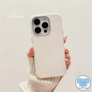 เคสไอโฟน 11สำหรับ IPhone 17 air 13 11 16 15 14 12 Pro Max 15 16 6 6S Plus XR X XS SE 2 3 เคสหนังคู่รักสีสันสดใสเรียบง่าย
