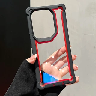 เคสโทรศัพท์สําหรับ Tecno Infinix Note 40 50 Pro + Hot 40 50 Pro + 40i 50i Zero 40 X6531 สมาร์ท 8 9 4G 5G 2in1 Anti Drop เลนส์ป้องกันถุงลมนิรภัยฝาครอบ