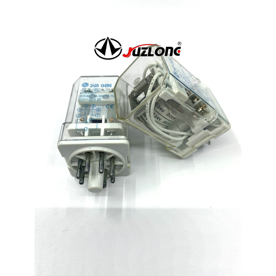 คลังสินค้าแบรนด์ที่มีการรับประกันหนึ่งปี JTX-2C, JTX-3C รีเลย์แม่เหล็กไฟฟ้าขนาดเล็ก JQX-10F/2Z 3Z 24