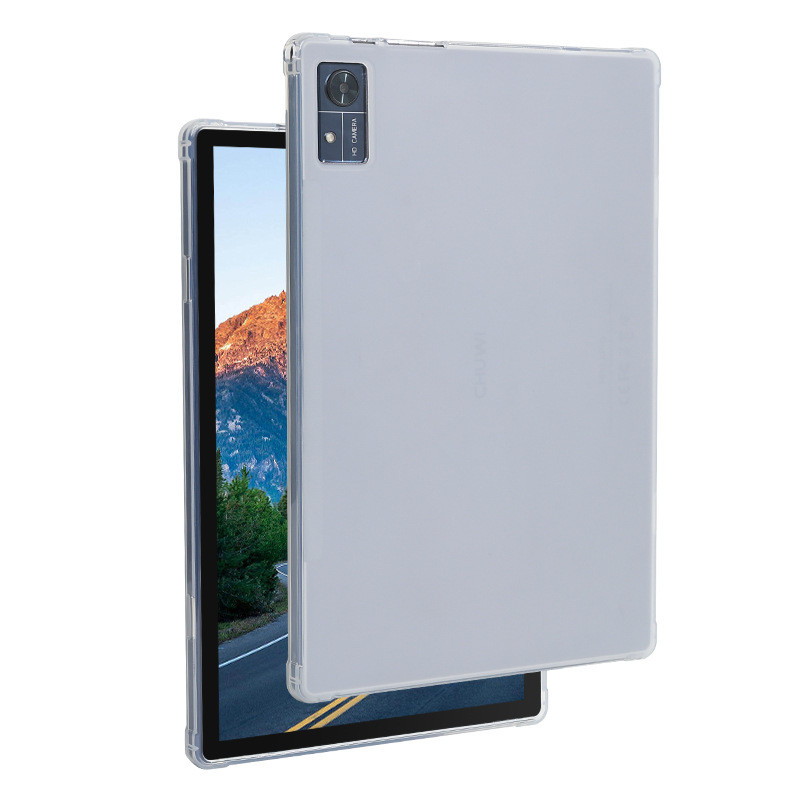 เคสTPUแบบนุ่มสําหรับ CHUWI Hi10X Pro 10.1 นิ้วHi10 XPro 10.1 "เกราะป้องกันครึ่งโปร่งใสMatte cover