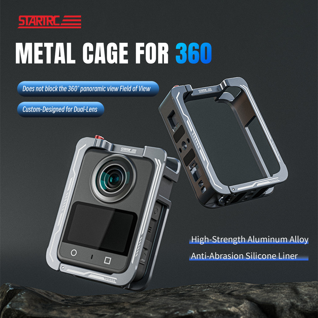 สําหรับ ดีเจ ออสโม 360 กล้องพาโนรามาโลหะกรงกระต่ายกรอบมัลติฟังก์ชั่ขยายอะแดปเตอร์วงเล็บ ดีเจ 360 กล้องกีฬาพาโนรามาอุปกรณ์เสริม