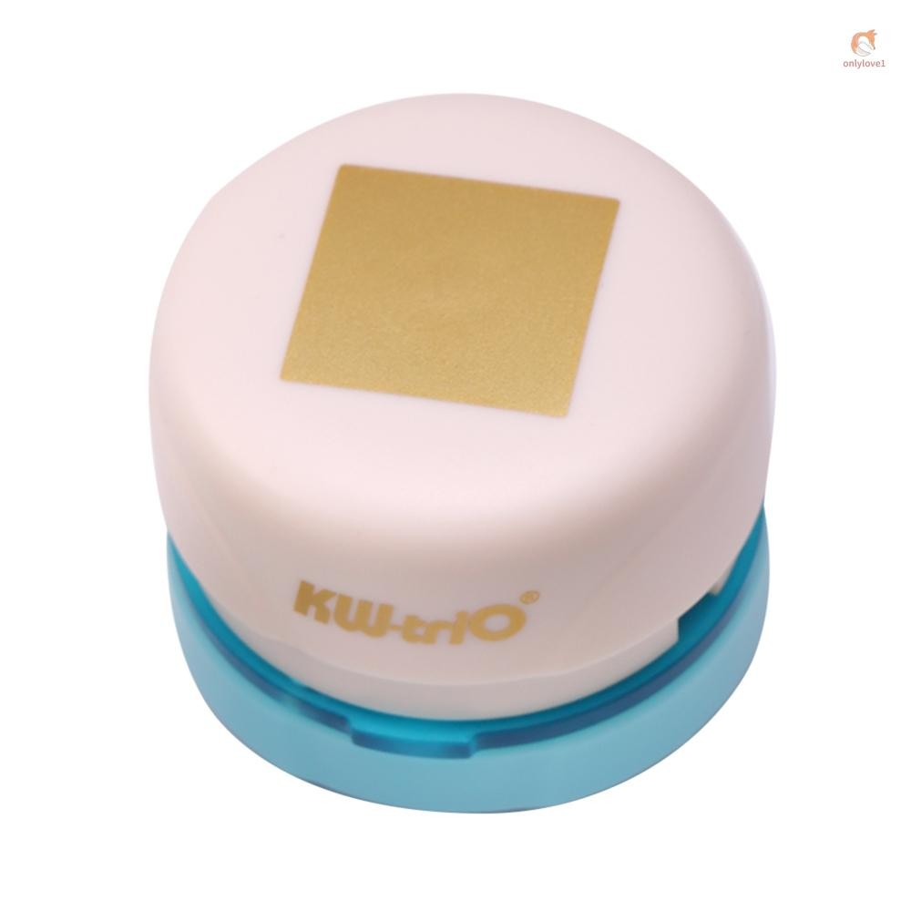 KW-triO Craft Hole Punch ทําด้วยมือสมุดภาพกระดาษ Punching Scrapbooking Maganetic Punches Crafting ออกแบบสําหรับอุปกรณ์สํานักงานการ์ดทําอัลบั้ม DIY รูปภาพ