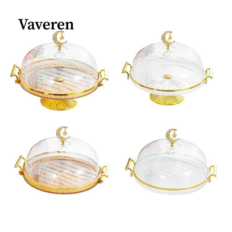 [Vaveren] ขาตั้งเค้กเท้า Pastry Display เสิร์ฟ Platter ขาตั้งจอแสดงผลแบบตั้งโต๊ะเค้ก