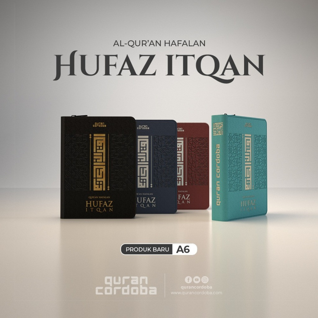 Al Quran Pocket Al Hufaz Itqan Transmation และ Tajweed Color Jacket A6 Cordoba