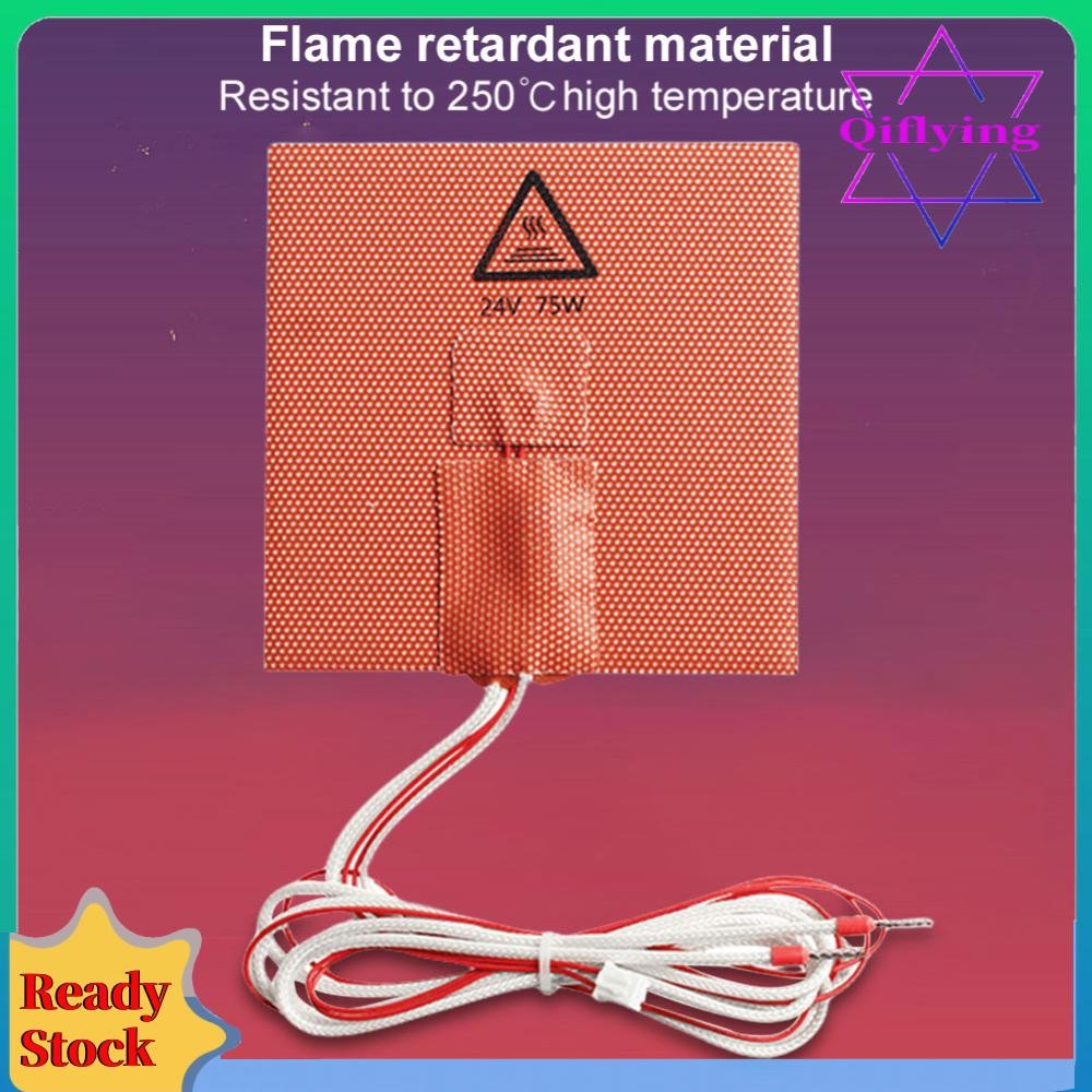 24V 75W เครื่องทําความร้อน Pad แผ่น NTC 100K Thermistor สําหรับ VONON 0.1/0.2 3D เครื่องพิมพ์