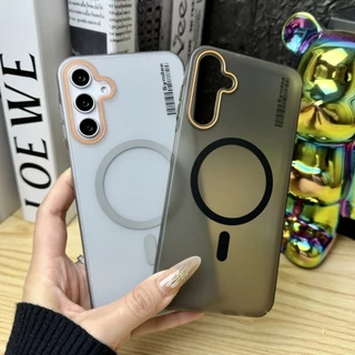 379.PC บาง ไร้สายชาร์จ เคส โทรศัพท์ สำหรับ SAMSUNG A07 A17 A06 A16 A26 A36 A56 A55 S24/S25/S23 Ultra S24Fe พร้อมส่ง