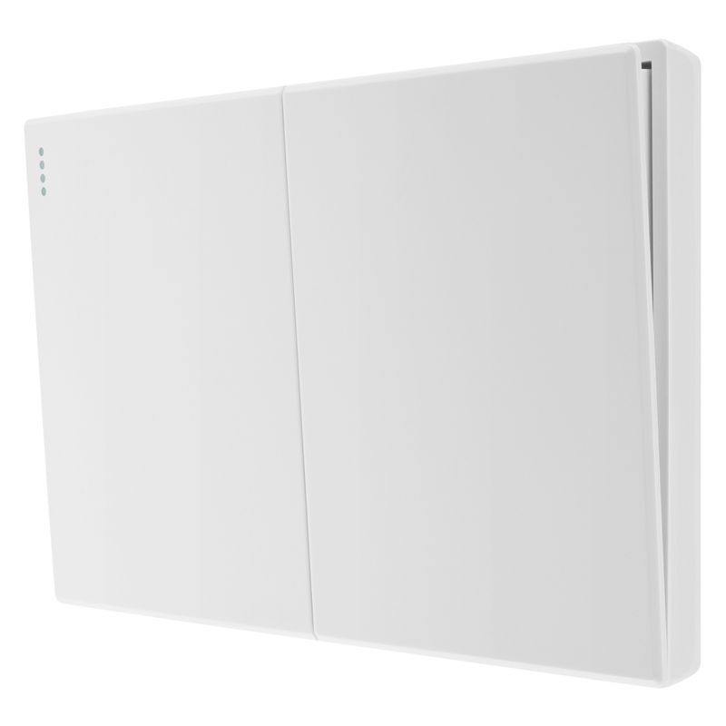 BG ชุดสวิตซ์ทางเดียว 2 ช่อง TNEWH42/1WA-BO