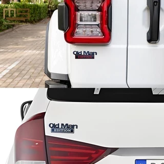 Tt รถ 3D โลหะ Chrome สติกเกอร์สัญลักษณ์ OLD MAN EDITION Badge โลโก้รถ Trunk Body ประตูจัดแต่งทรงผม Decals สติกเกอร์อุปกรณ์เสริมอัตโนมัติ mbn