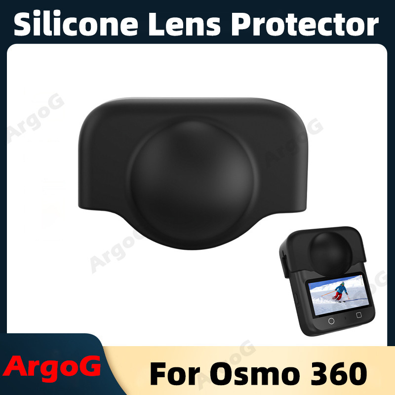 ArgoG ตัวป้องกันเลนส์ซิลิโคนสําหรับ Osmo 360 Anti-Scratch Lens Cap Osmo 360 อุปกรณ์เสริม