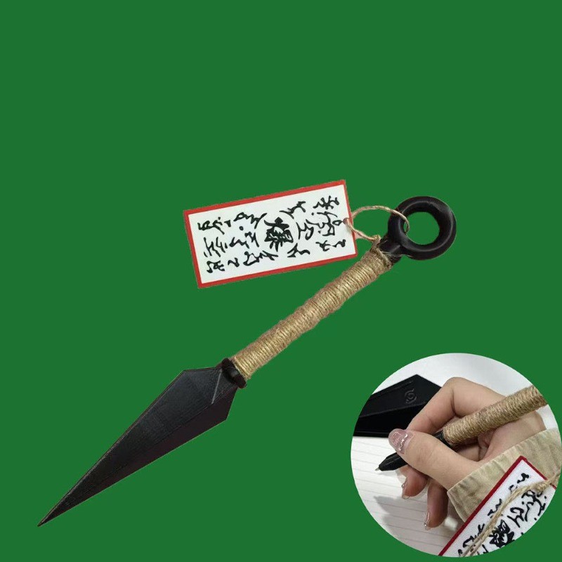 Creative Naruto 3D การพิมพ์ Kunai ปากกาของเล่นพลาสติกแปลกใหม่ Cos Props