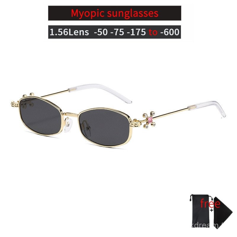 แว่นกันแดด กรองแสง UV400 เลนส์ 1.56 กรอบทรงสี่เหลี่ยม สำหรับสายตาปกติและสายตายาว - รูปที่ 3