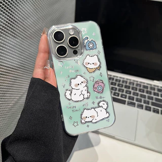 🌸Bov🌸ข้ากันได้สำหรับ iPhone17 ป้องกันการตก เคสไอโฟน17PROMAX 14plus 15PRO 12 13pro 16proป้องกันฝุ่-HLYSK219