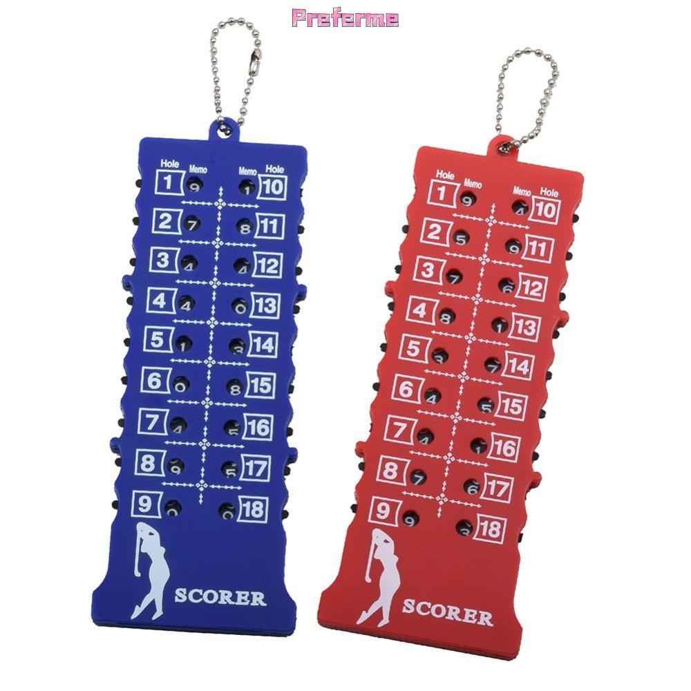 Preferme แบบพกพา.Score Counter สำหรับ 18 หลุม ใช้ในการแข่งขันและฝึกซ้อม V8Z3