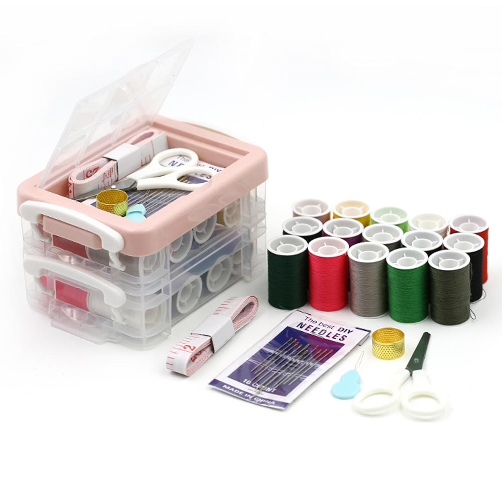 U simple✨ ชุดเข็มและด้าย อุปกรณ์เย็บปักถักกร้อย ที่เย็บผ้า เข็ม ด้าย อุปกรณ์เย็บผ้า ชุด 30 ชิ้น พร้อมส่ง - รูปที่ 5