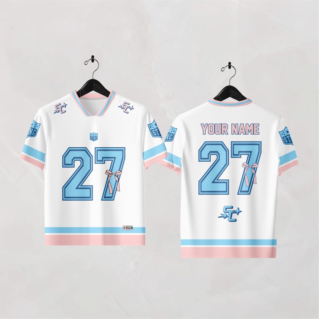 JERSEY NFL USA / JERSEY NFL / GEREY ZUMBA / HOCKEY JERSEY / RUGBY JERSEY / ฟรีชื่อและหมายเลข