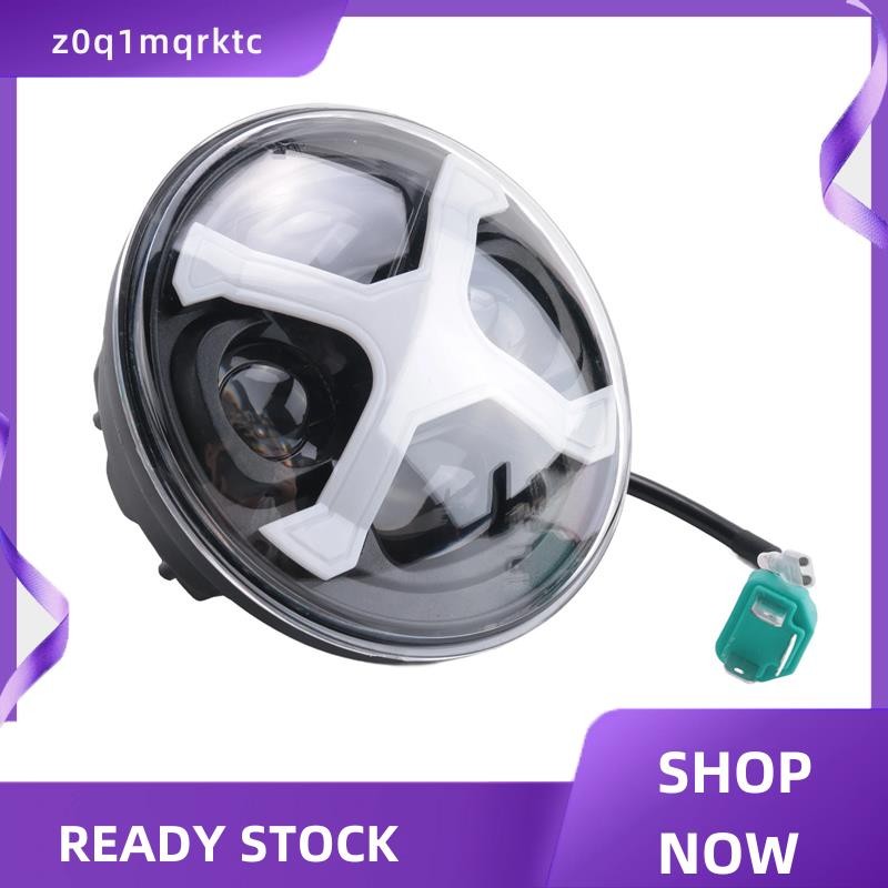 z0q1mqrktc รถจักรยานยนต์ 5.75 นิ้วรอบไฟหน้า Led 40W 5-3/4 นิ้วไฟหน้าสําหรับ Sportster Iron 883 Stree